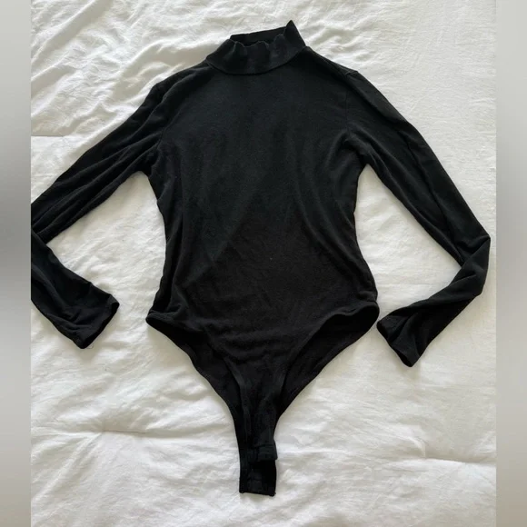 Black Long Sleeve Bodysuit - Picture 1 of 1